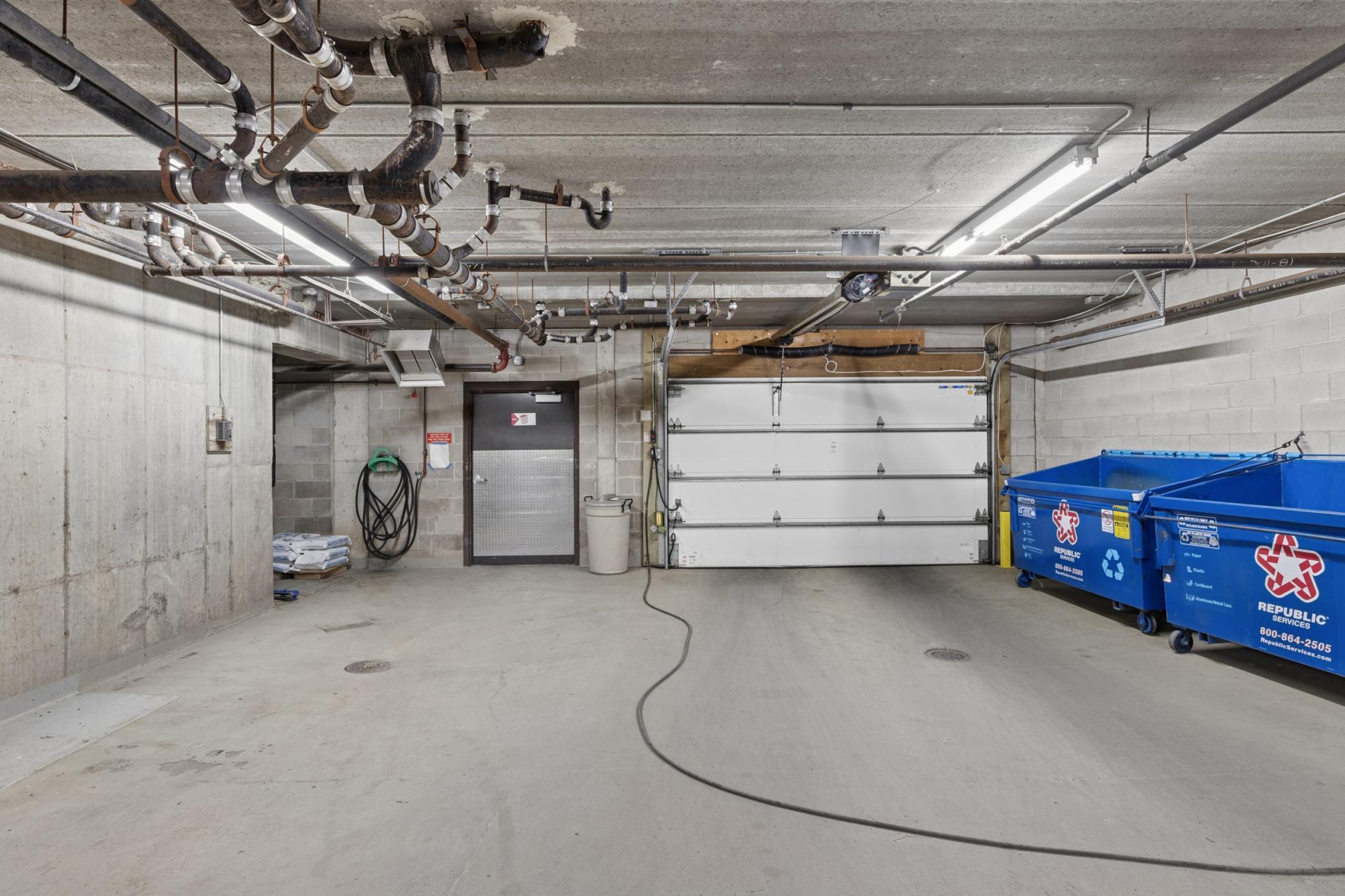 A secure, heated underground garage ensuring your arrival and departure are always comfortable and snow-free.