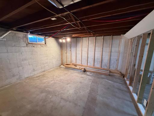Flex room/potential bedroom by adding egress window