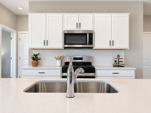 Large center island perfect for entertaining.