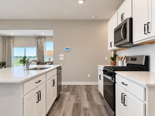 Enjoy plenty of room to cook, gather, and entertain in this spacious, open-concept kitchen.