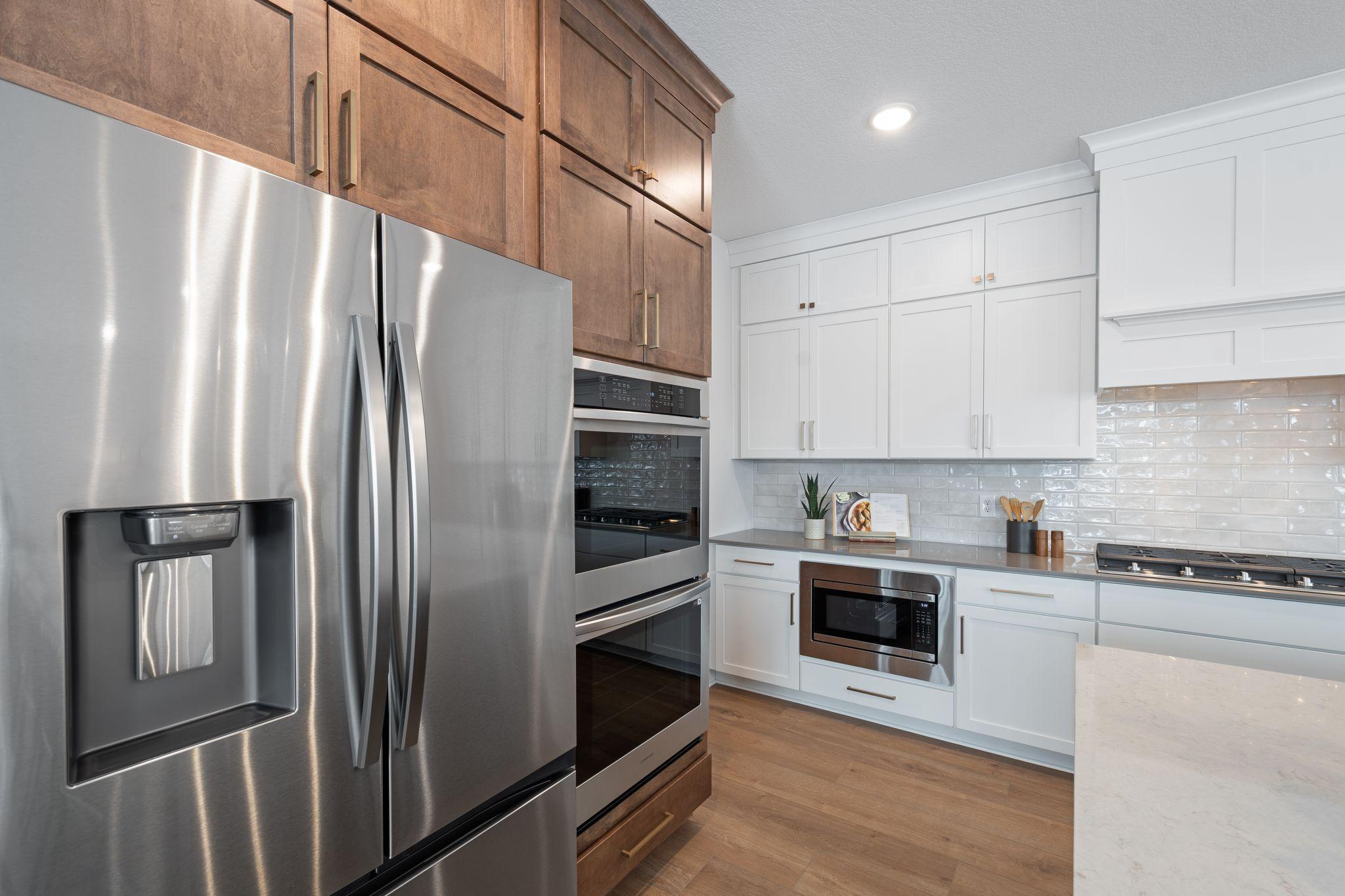 Elite kitchen with double ovens