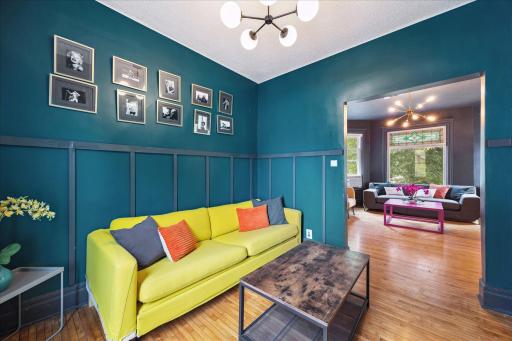 Bedroom, used as a sitting room in this photo
