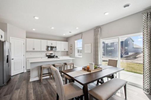 Picture of previously built model home, finishes, selections, and colors will vary.