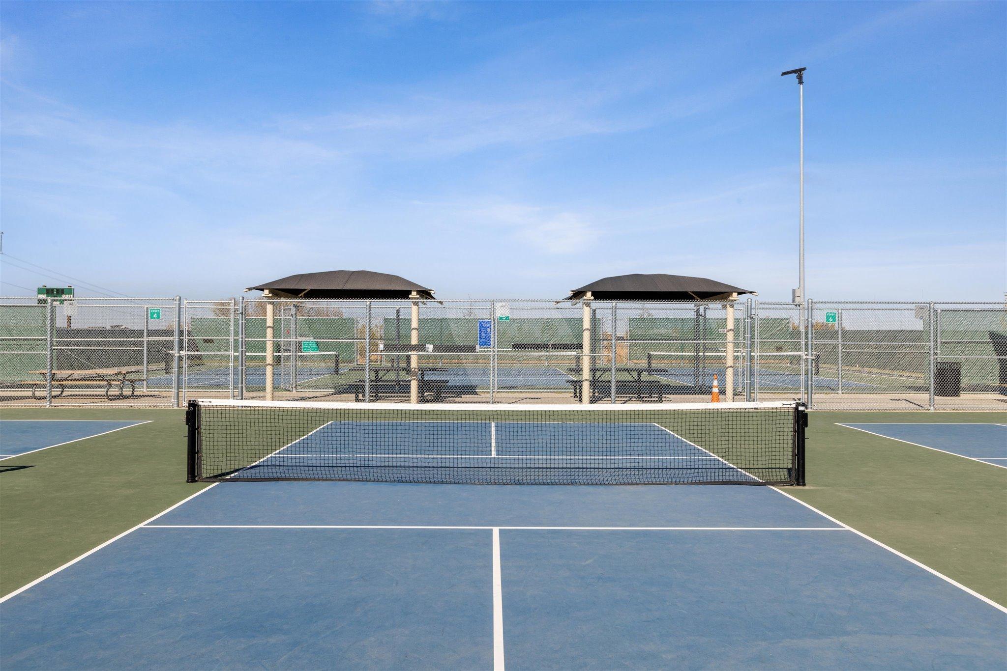 Glacial Valley Park is Cottage Grove's newest community park that features 6 brand new, outdoor, fenced in pickleball courts!