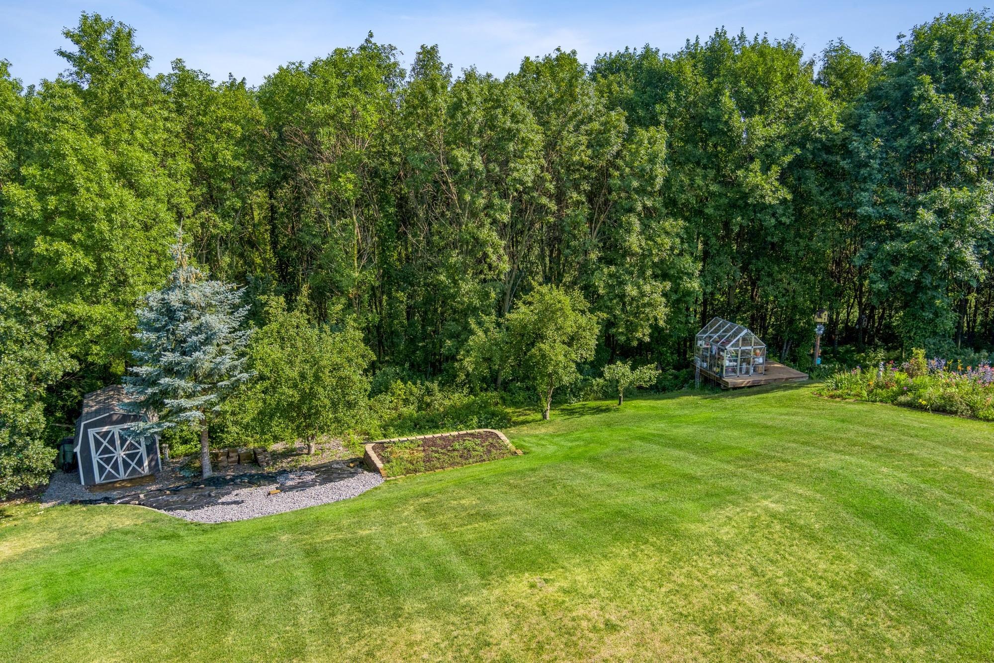 2.2 acres of beautifully wooded land