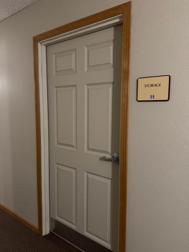 Private storage room just a few doors down from this condo