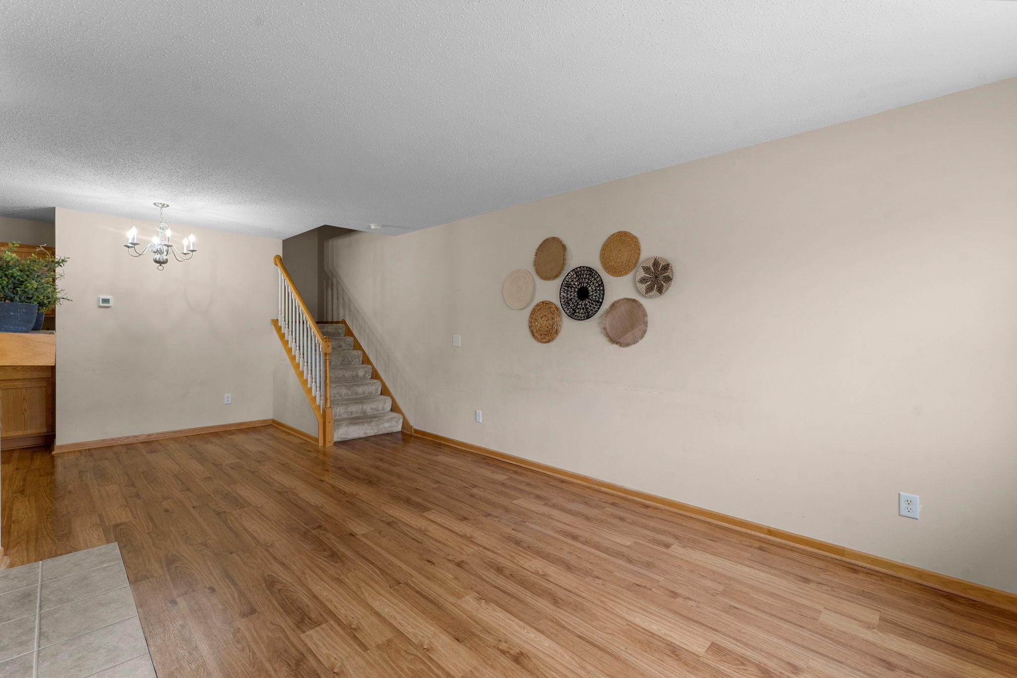 Spacious main floor living room