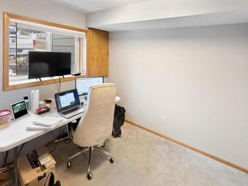 Office in lower level could easily be a 4th bedroom