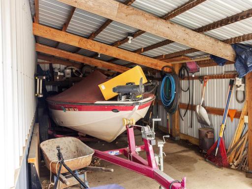 Carport attached to shed and an additional outside slab for RV/Fishhouse or?