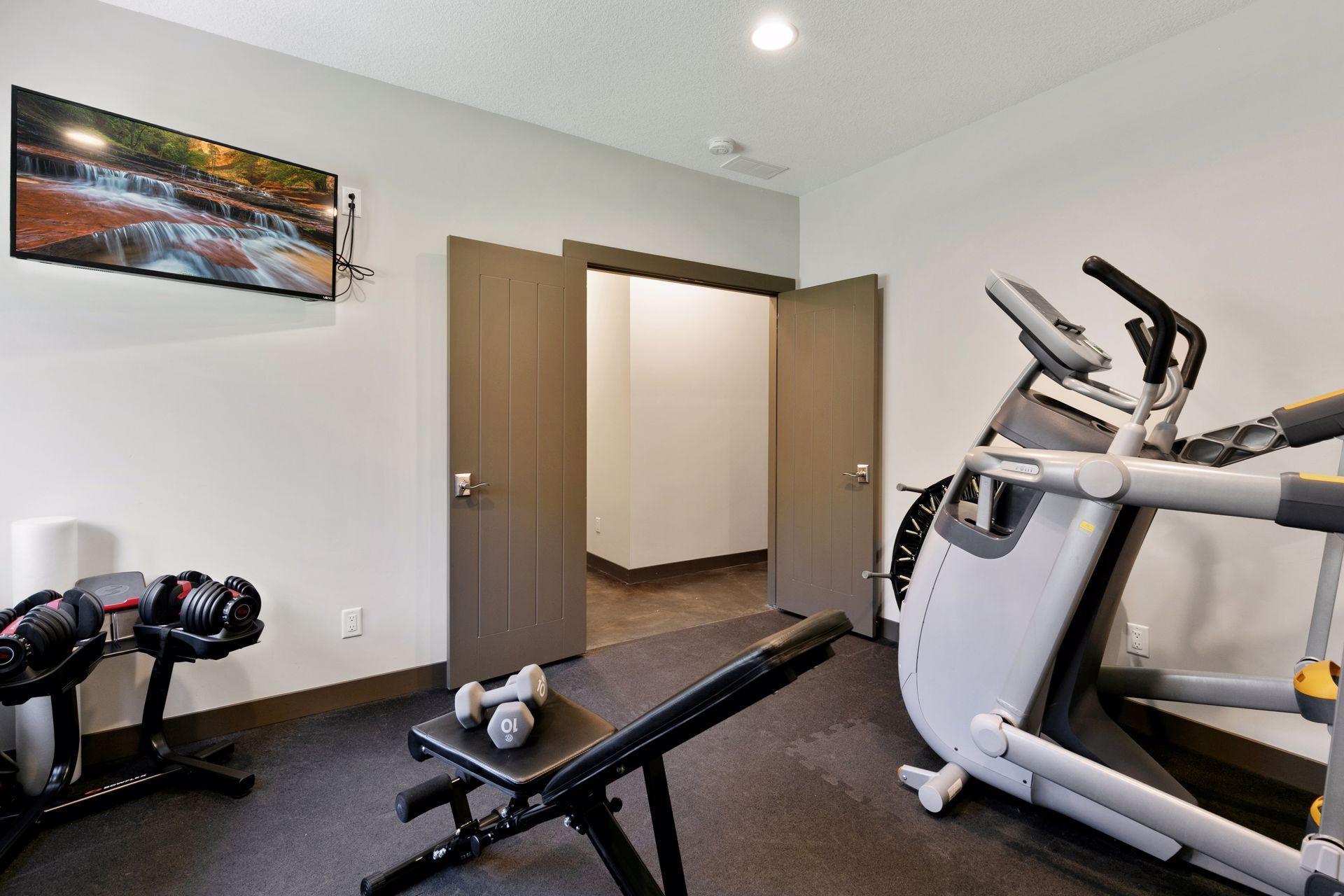Alternate view of fitness studio.
