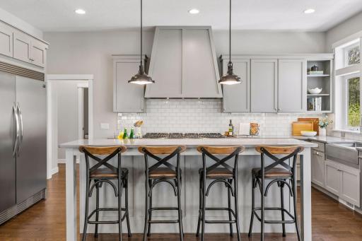 A large chef's kitchen that will not disappoint!