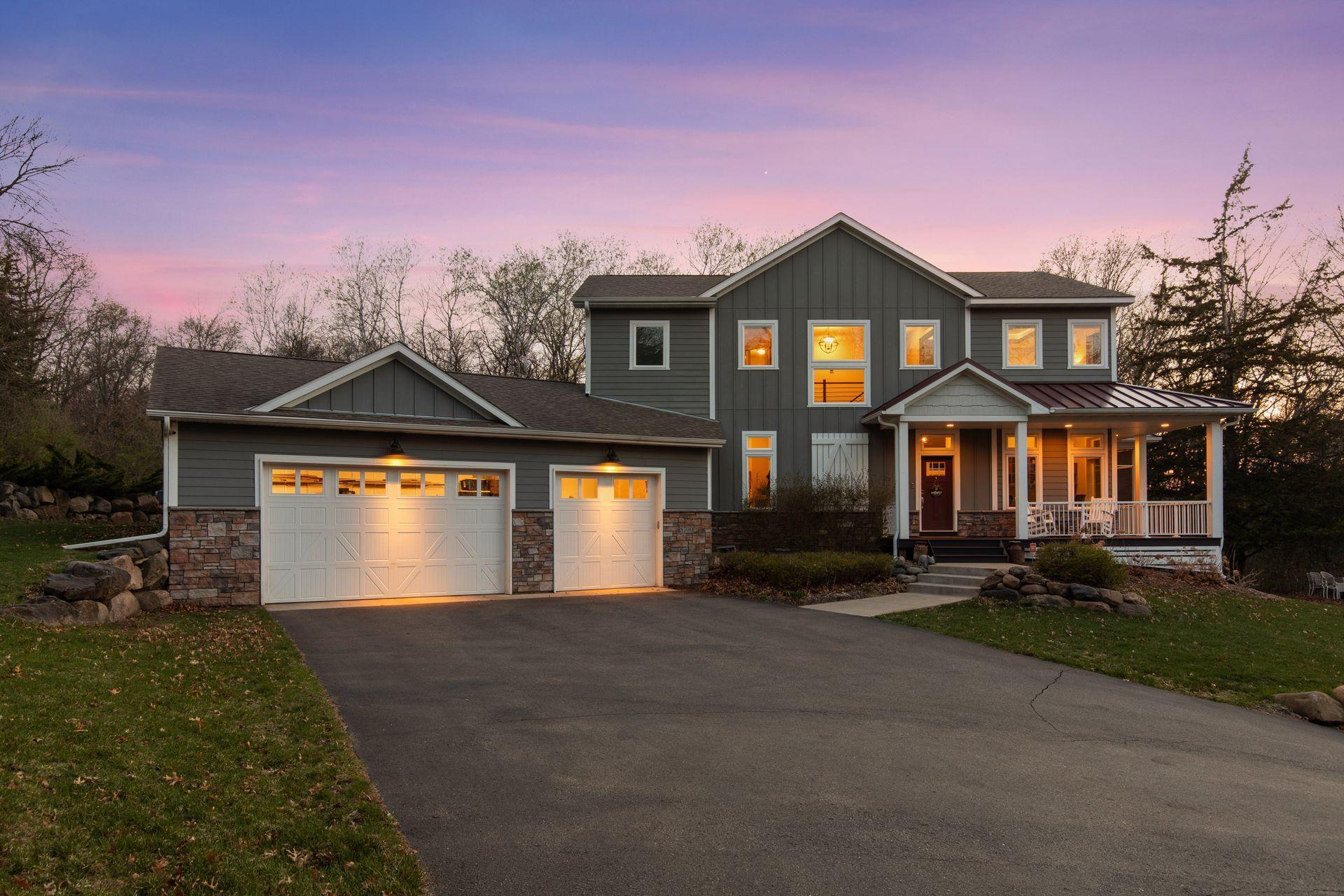Welcome to this quality, custom built home at 8700 Eagle Creek Blvd!