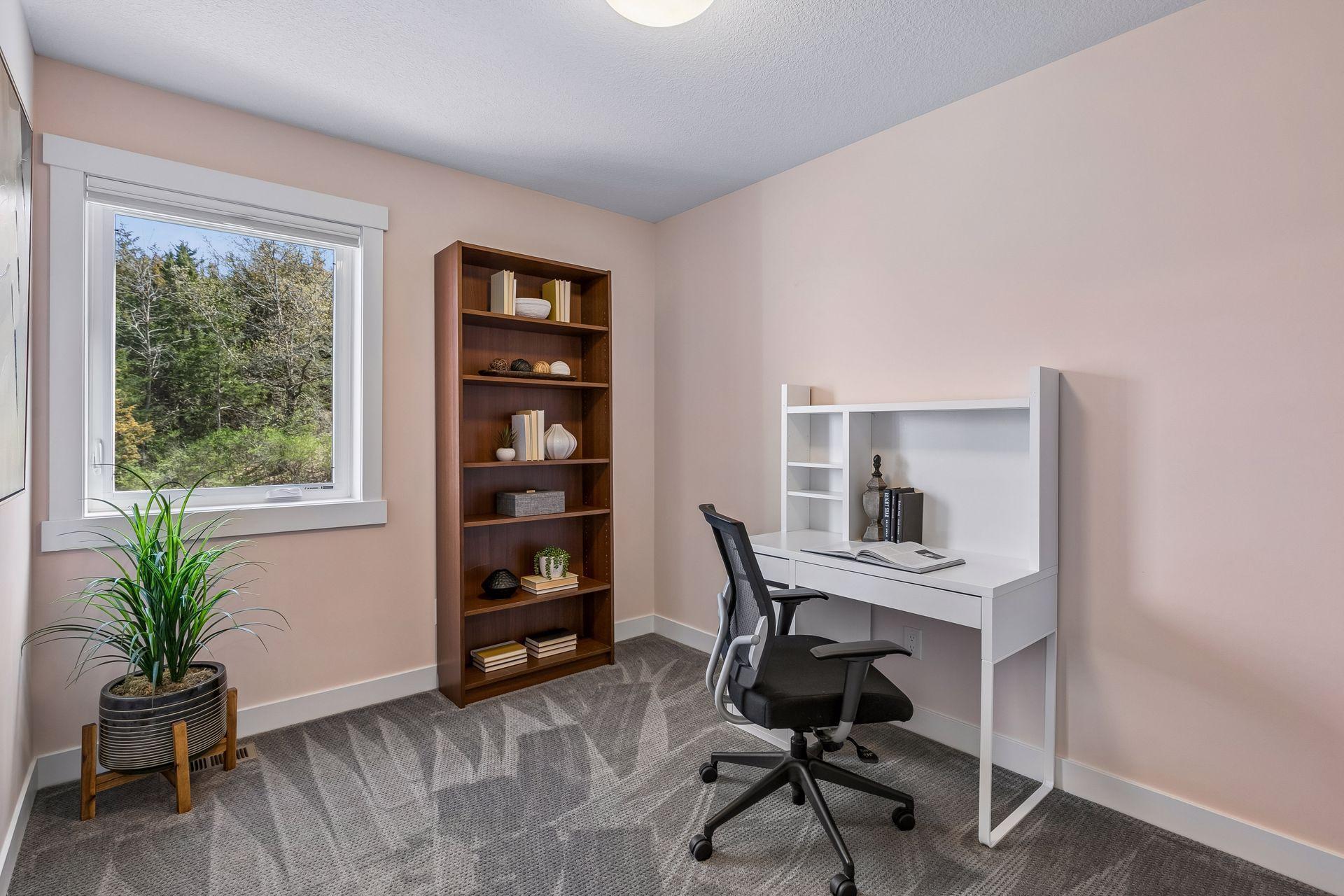 Flex room on the upper level that could be another office, meditation room or nursery.