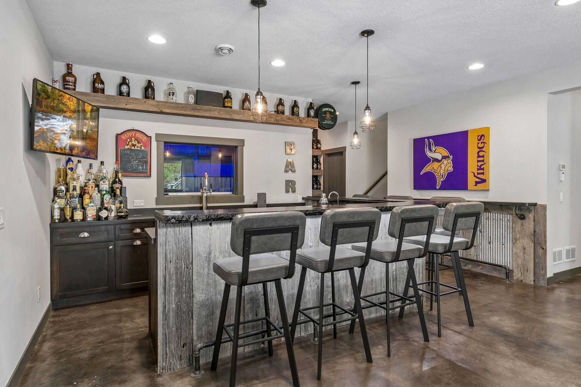 Modeled after a brewery! Cheers to more custom details including heated concrete floors, sound absorbing panels & 9' ceilings.