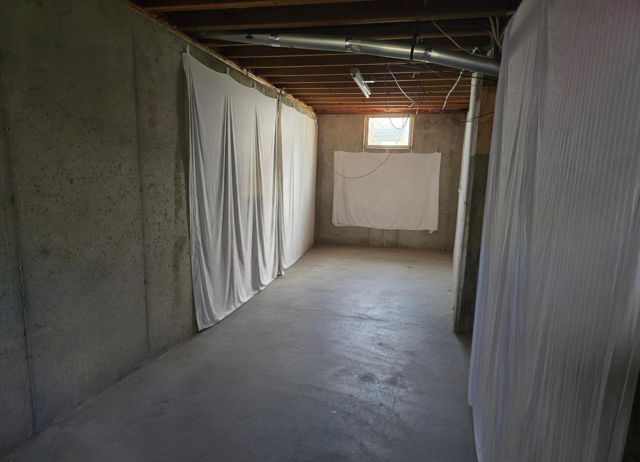basement storage room