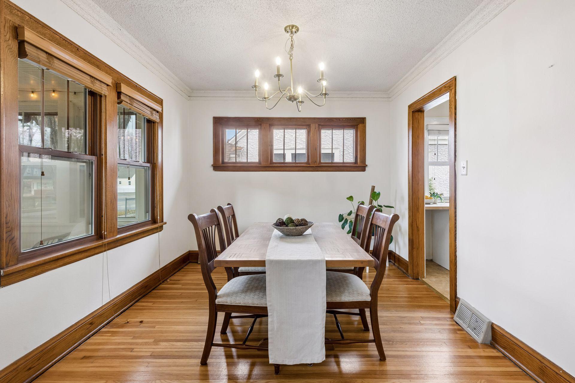 How lovely to have a formal dining room!