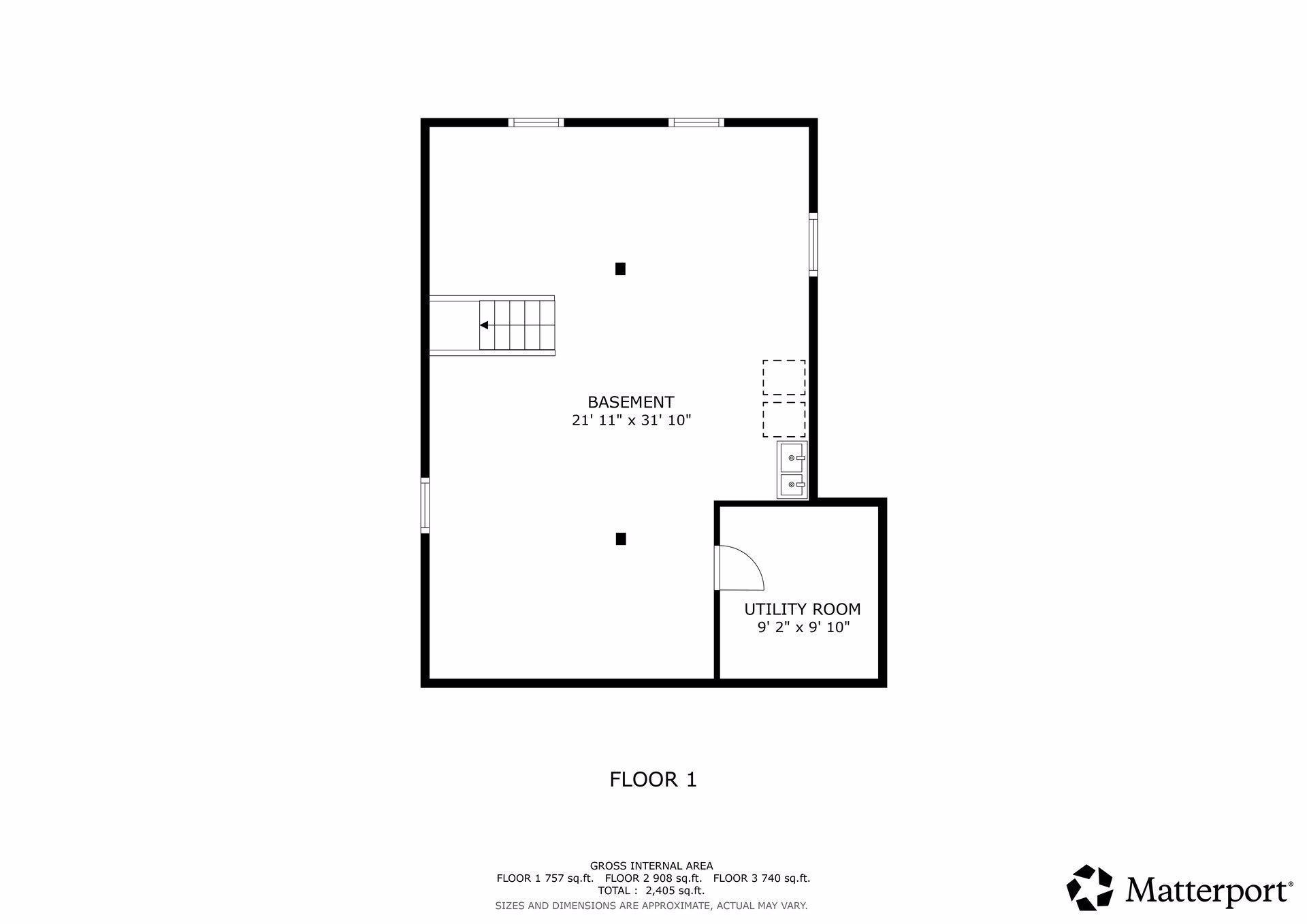 Lower Level Floorplan
