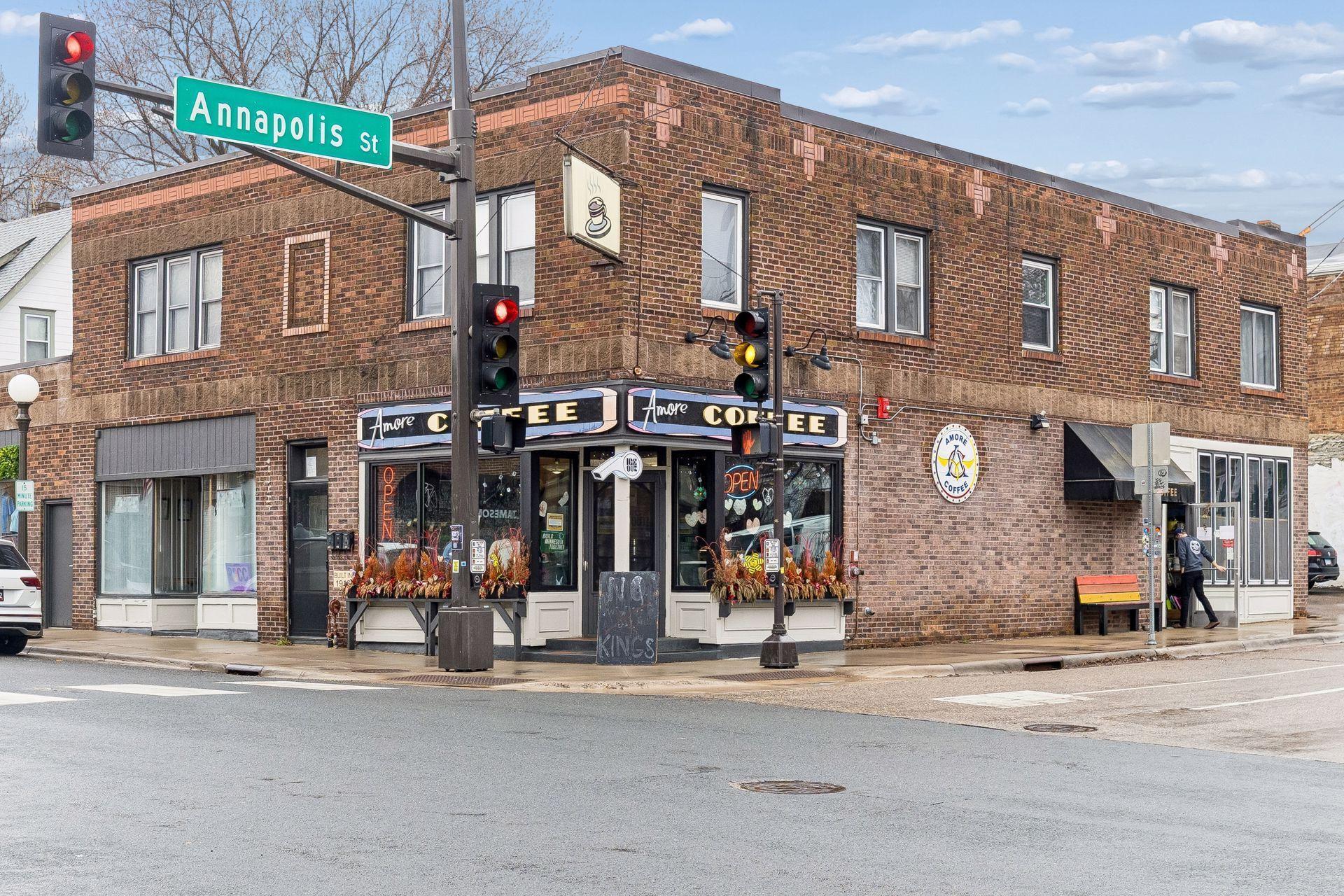 It is a short walk to neighborhood favorite, Amore Coffee.