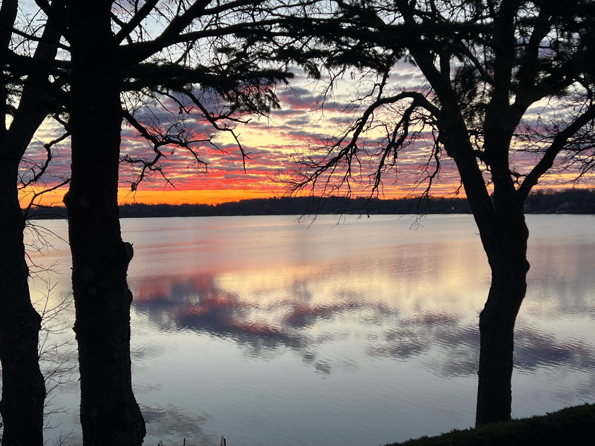 A beautiful sunrise on a brisk morning!