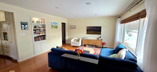 Living room from front door