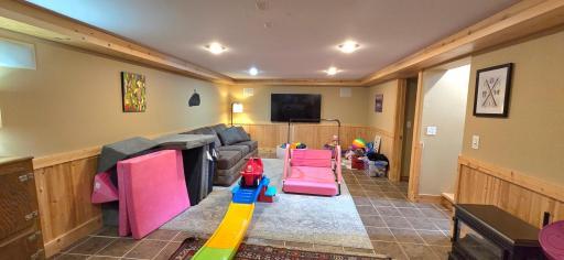 Lower level family room
