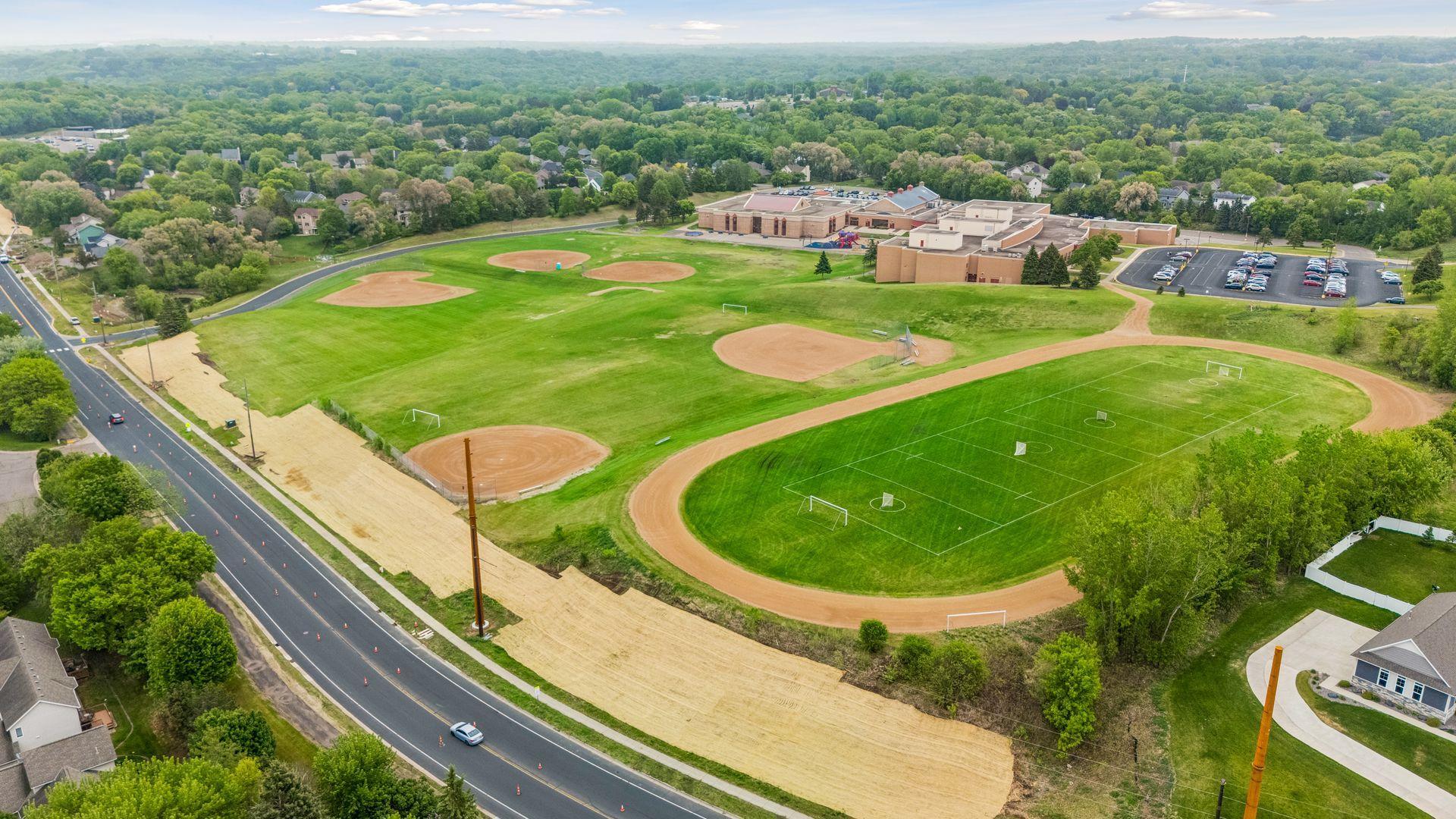 Excellent Eagan location near schools, parks, sports fields, shopping, dining, and easy highway access for commuting throughout the Twin Cities area.