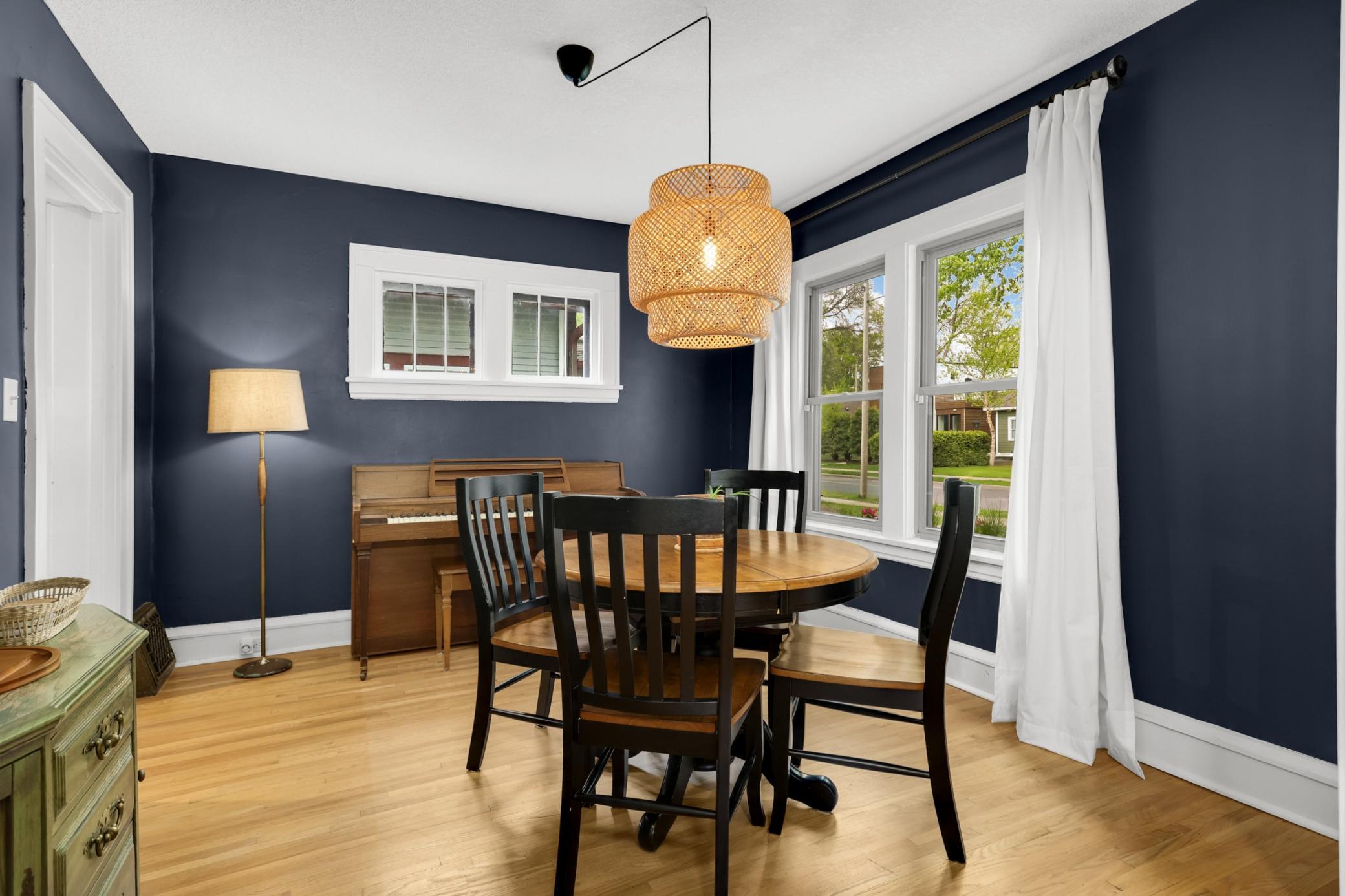 While entertaining friends and family inside or out.