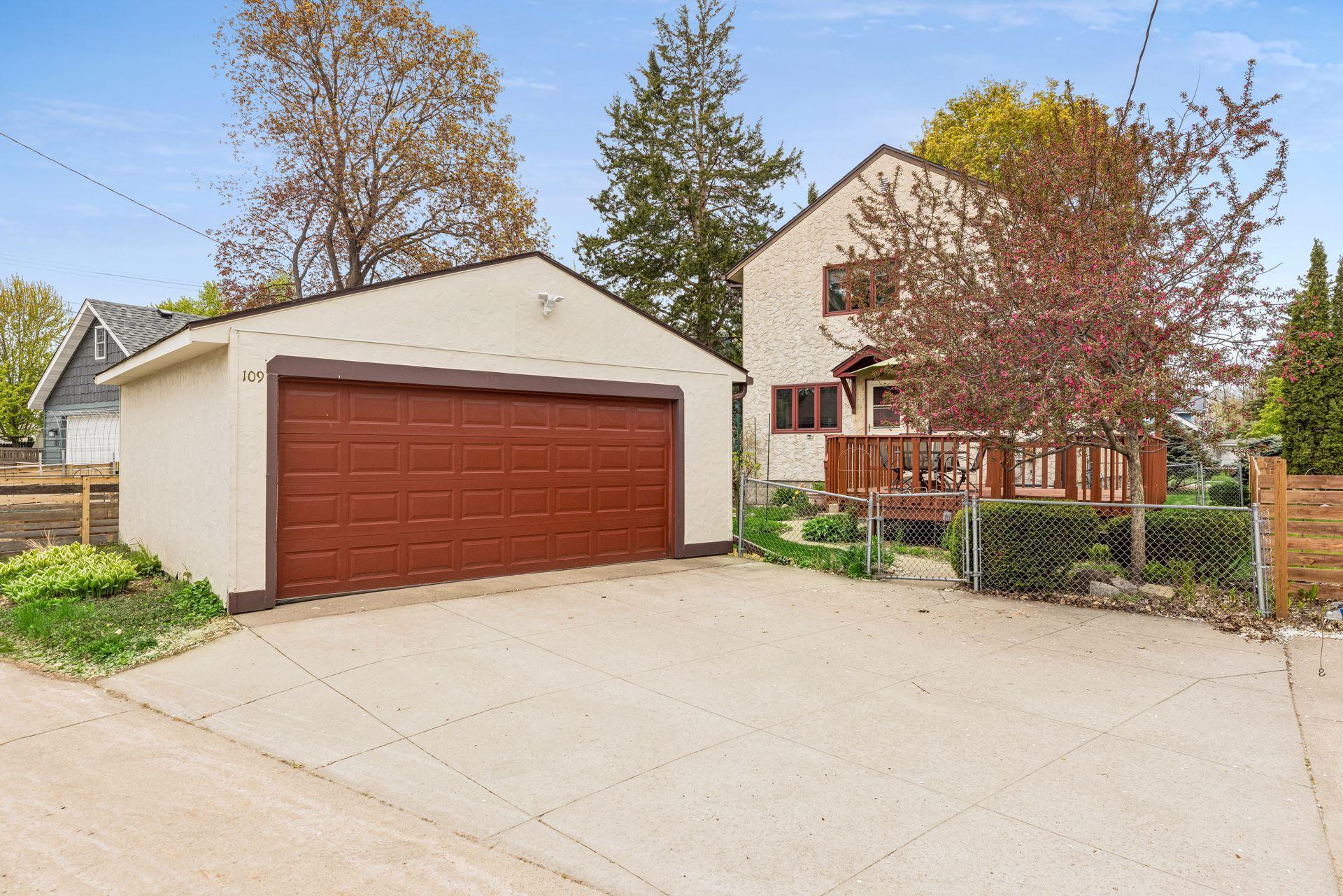 Complete the package with a two-car garage.