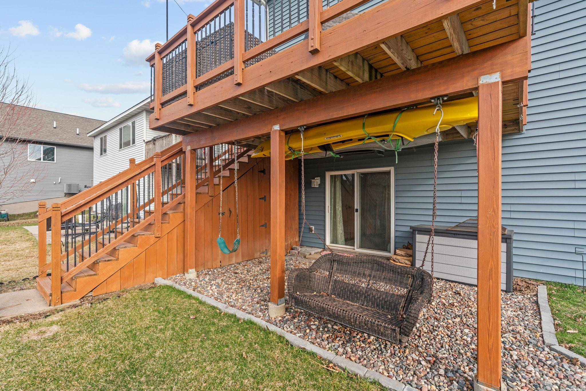 swings to enjoy the sunsets