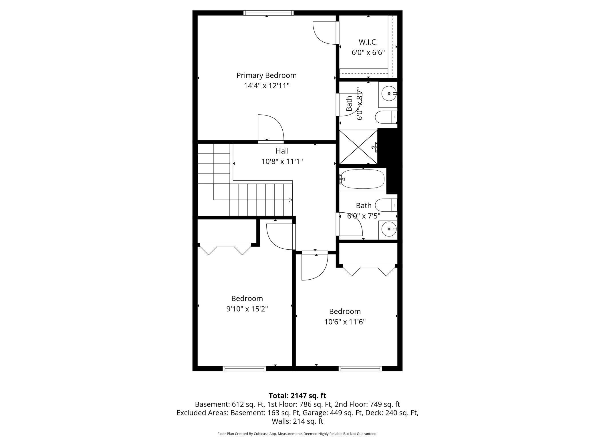 upstairs floor plan