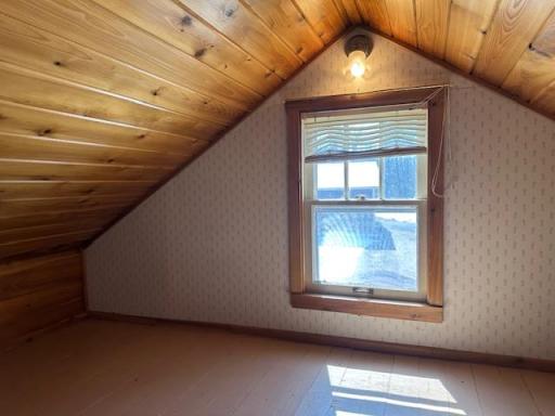 Upper bonus room just perfect to escape to read a book