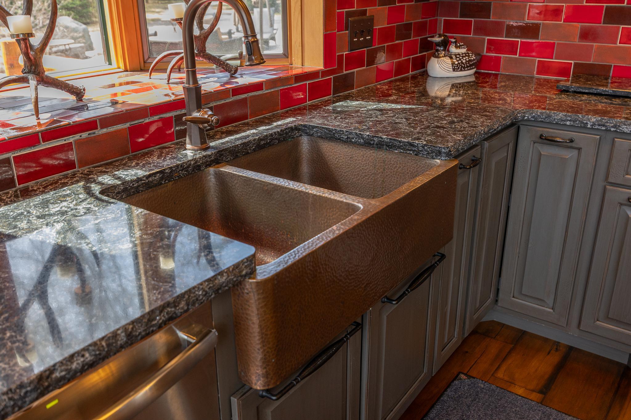 Copper sink