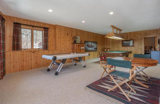Additional views of lower level family room