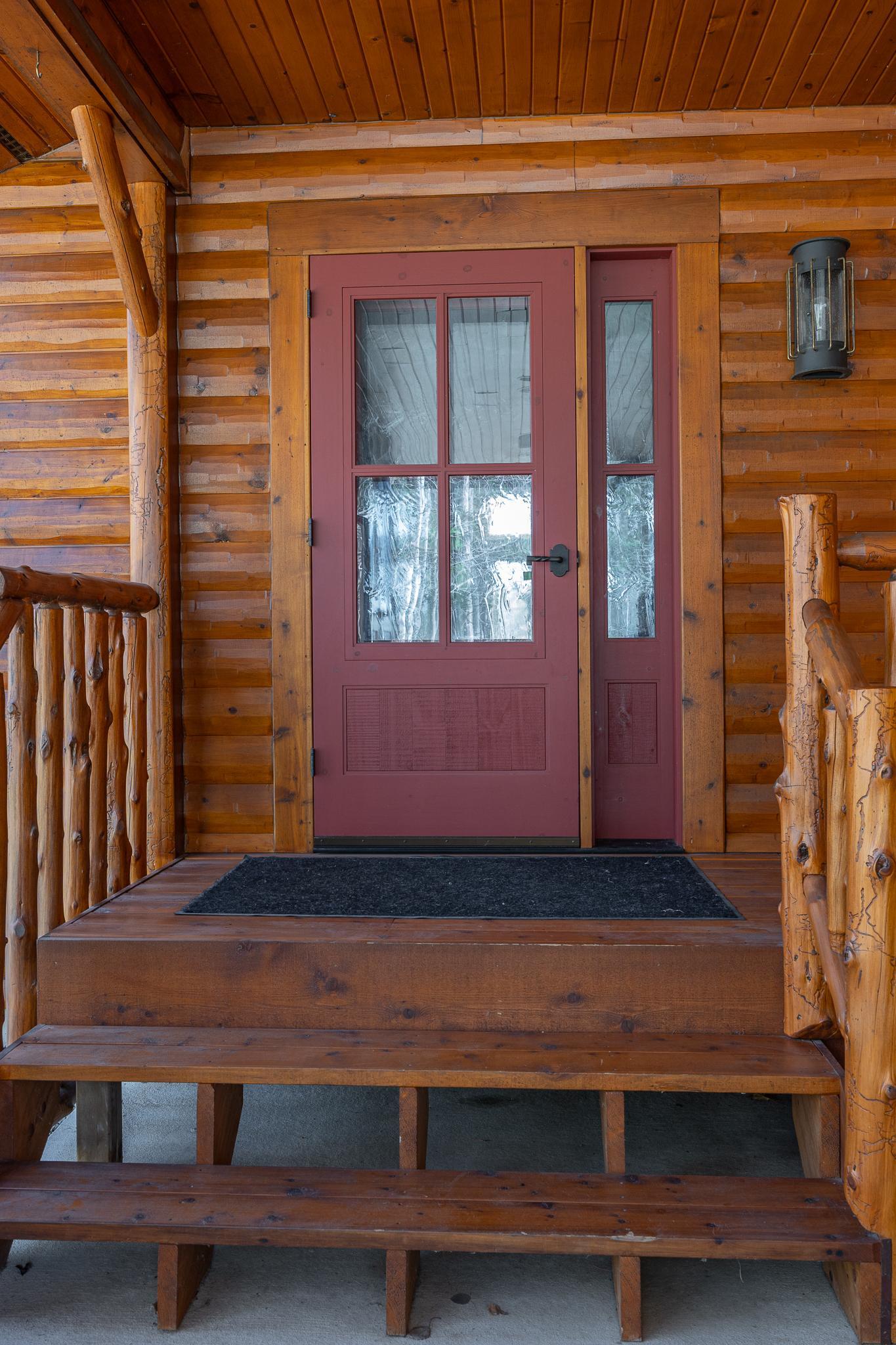 Welcoming front door