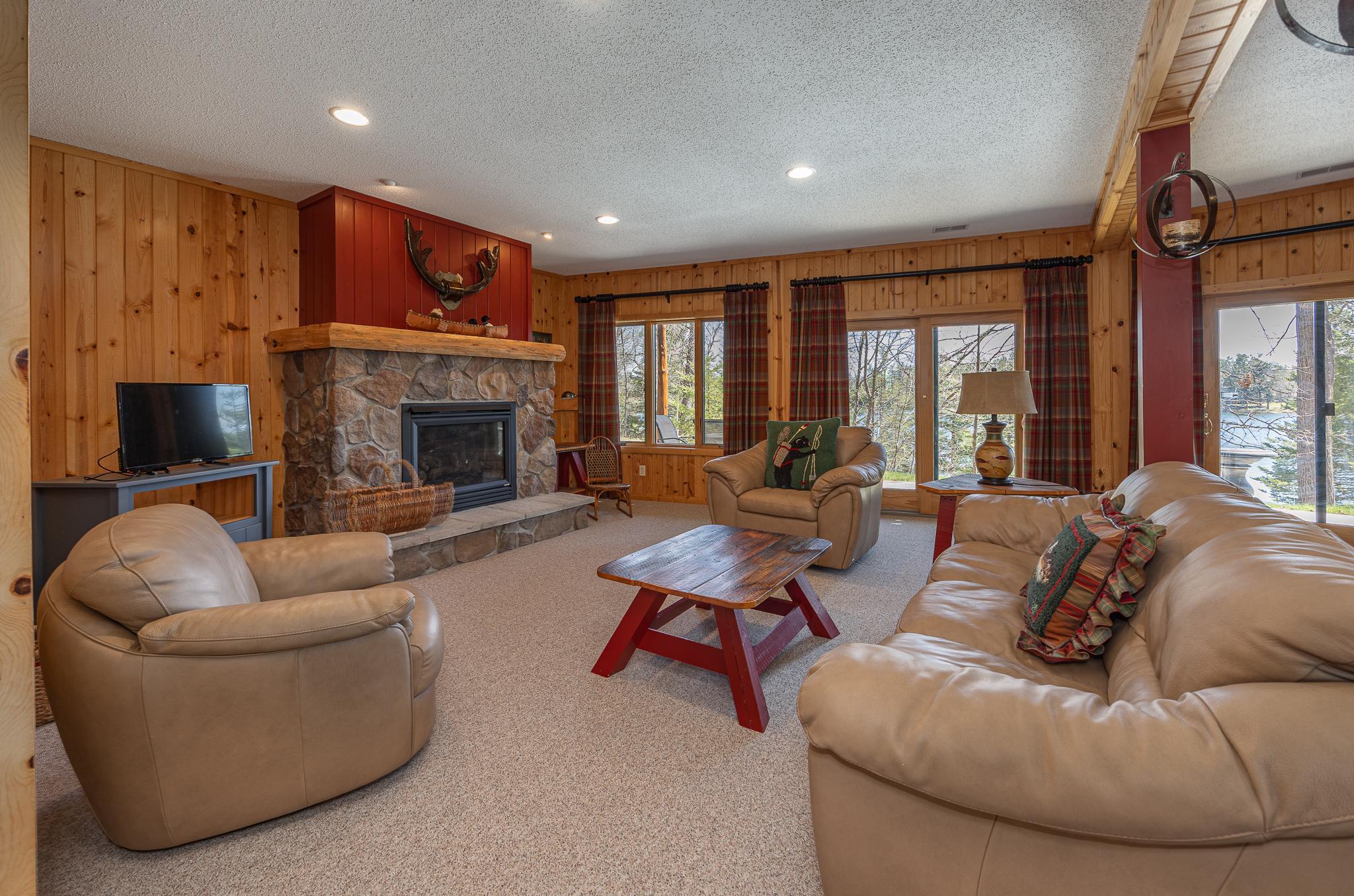 Lower level family room