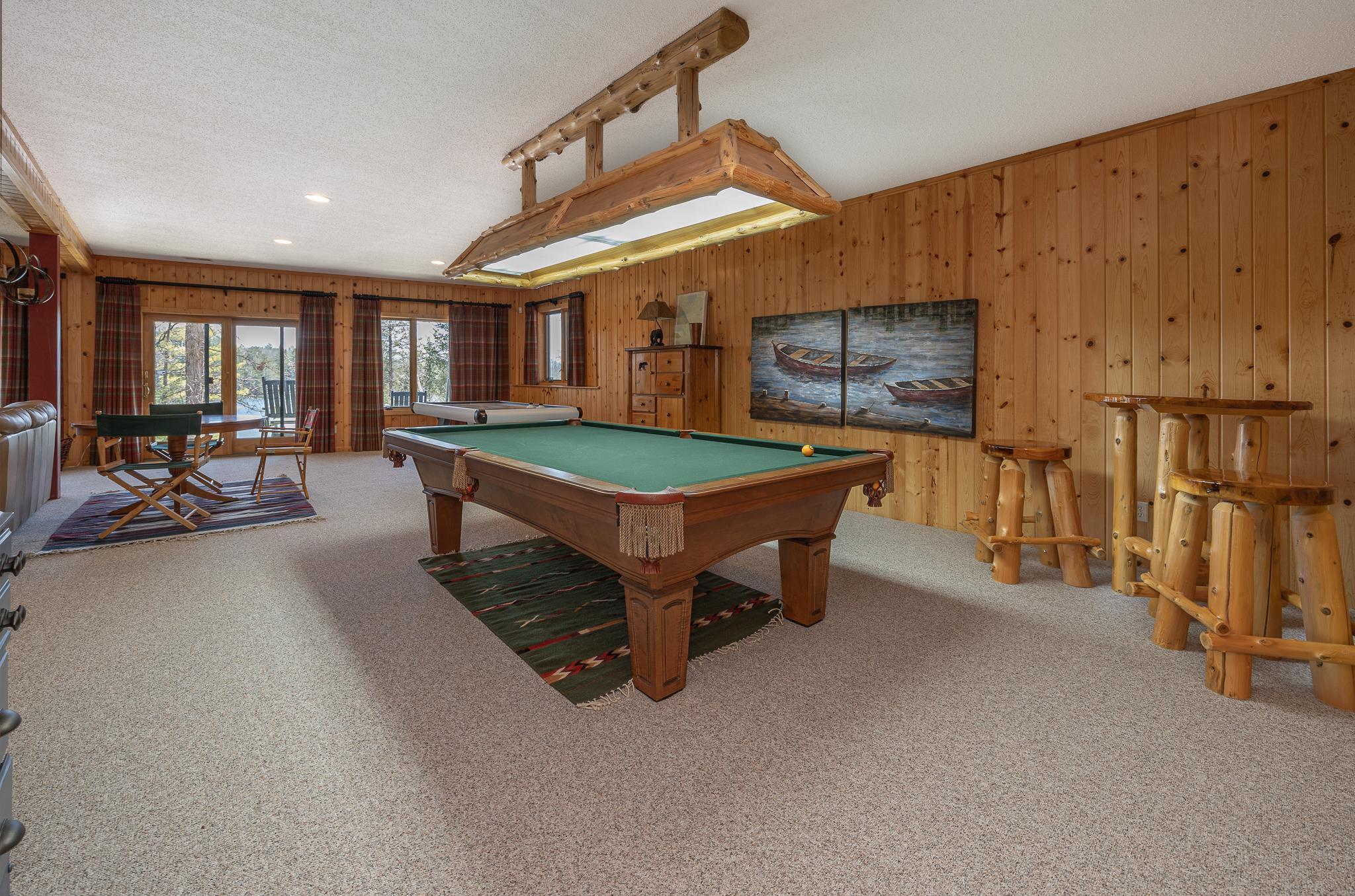 Lower level family room