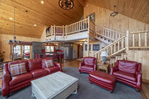 Additional views of open concept living room