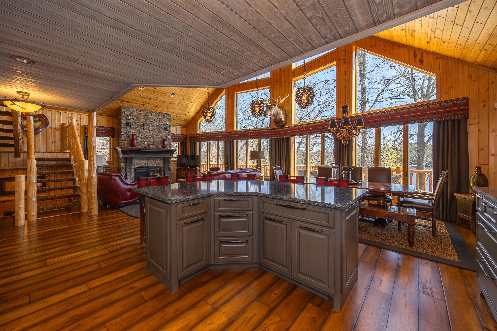 Views of kitchen