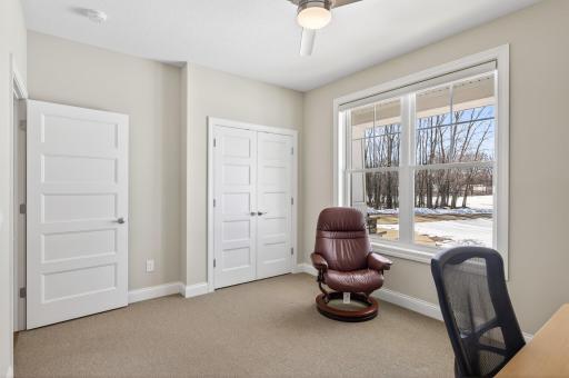 Versatile second main-level bedroom, ideal for additional residents, guests or a home office.