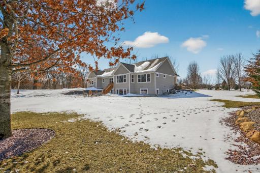 Set among restored prairie wildflowers and abundant wildlife, the property feels like a private sanctuary.