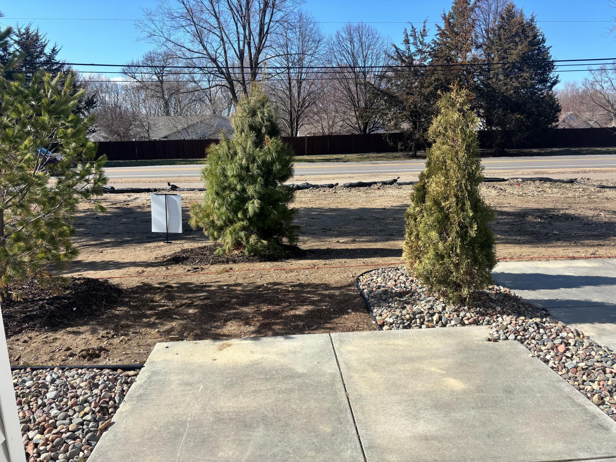 Patio (Sod and Fence Along Pioneer Rd Coming Soon)