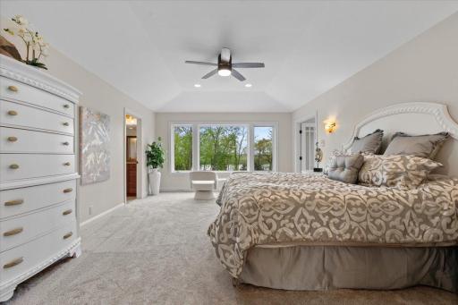 Master Bedroom overlooking Mississippi River