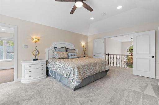 Master Bedroom with bonus room, potential to be office or den