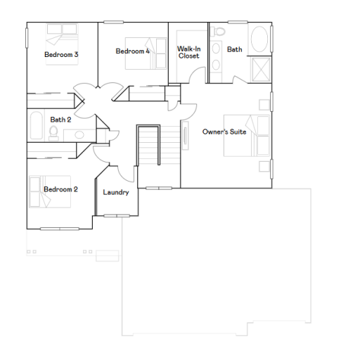 Level 2 floorplan.