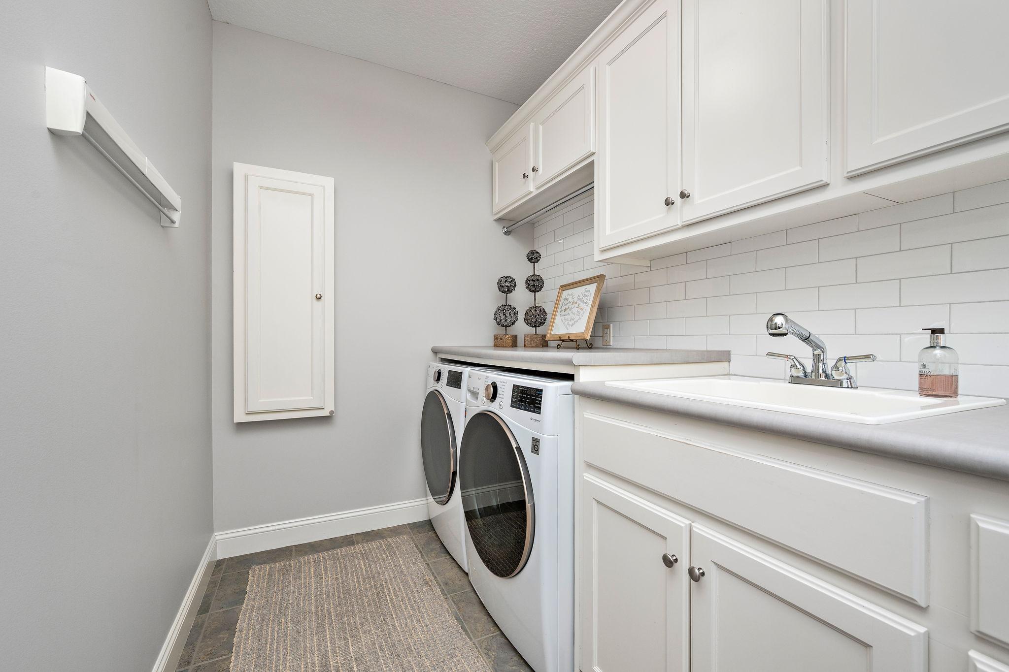 main Level laundry/craft room
