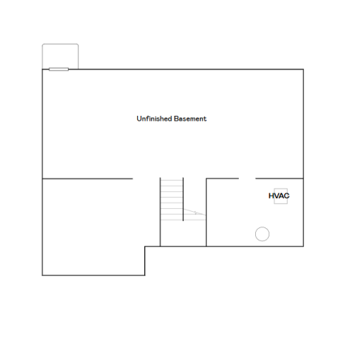 Basement floorplan.