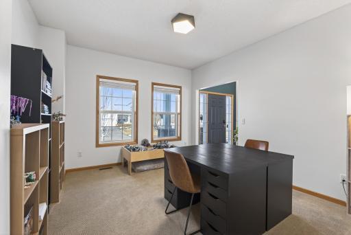 Dining Room currently used for homeschooling.
