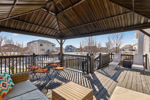 This deck is ready to party Spring, Summer, Fall and maybe even Winter!