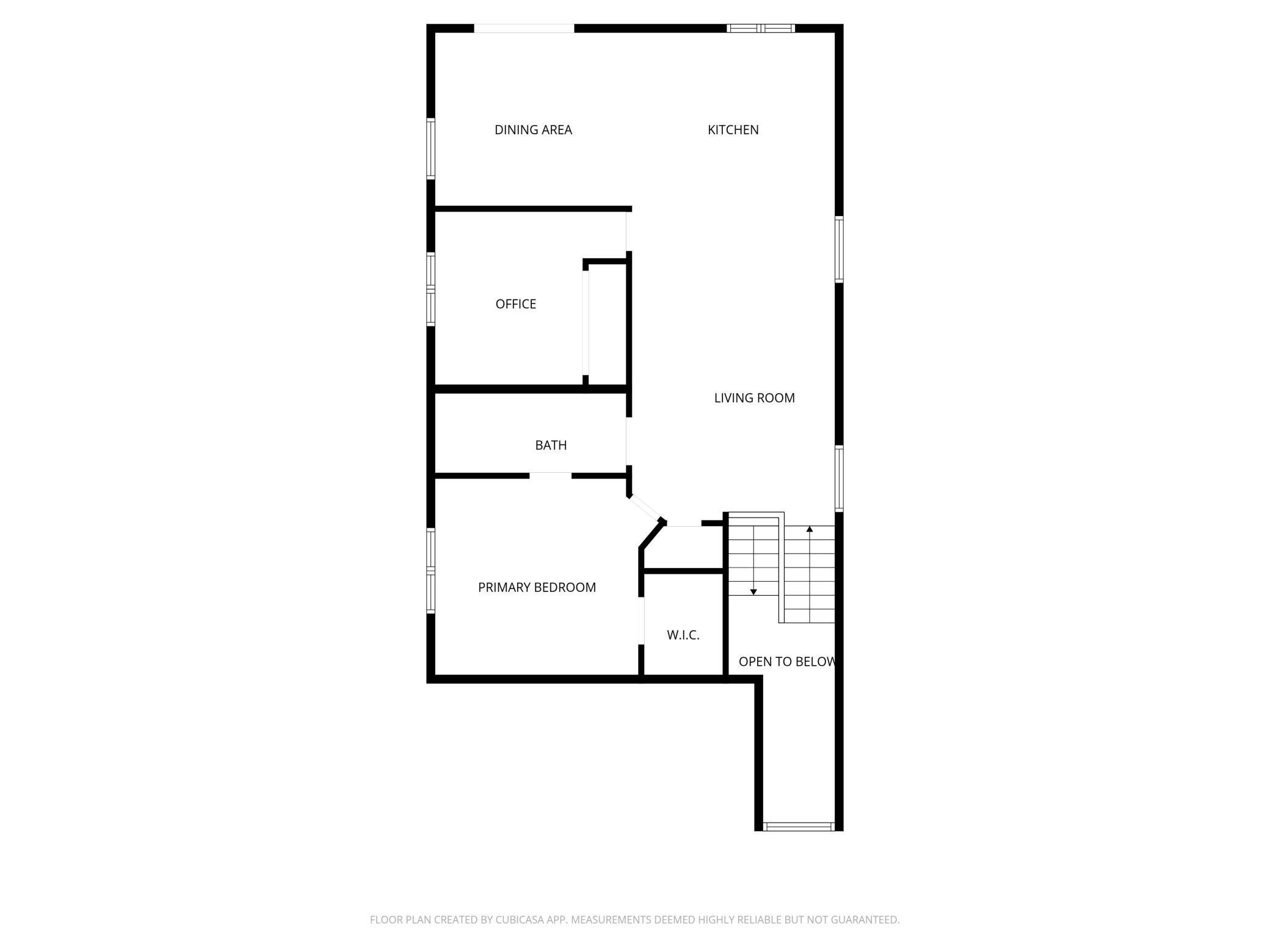 Upper Level Floor Plan