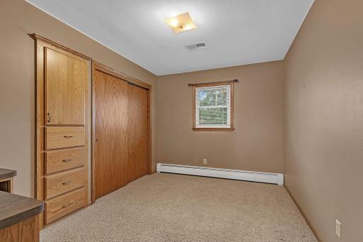 3rd Bedroom w/built in storage